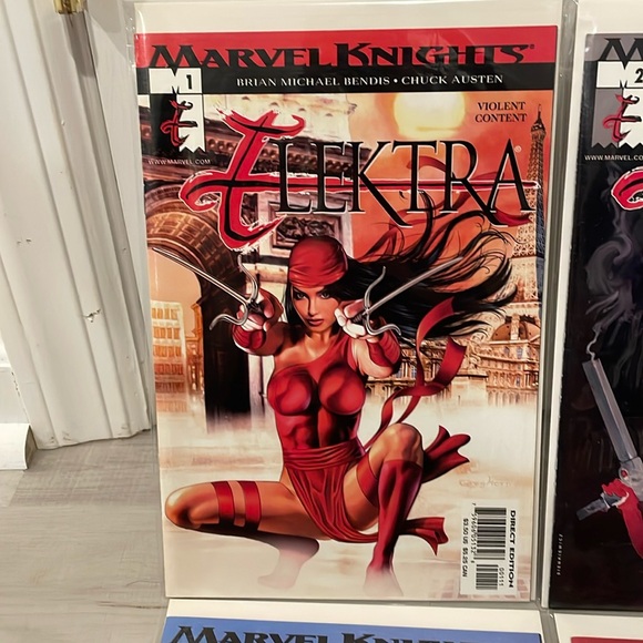 Elektra- Marvel Knights comic issues 1-4 & Ultimate Elektra 1 - 5 total comics - Picture 2 of 7